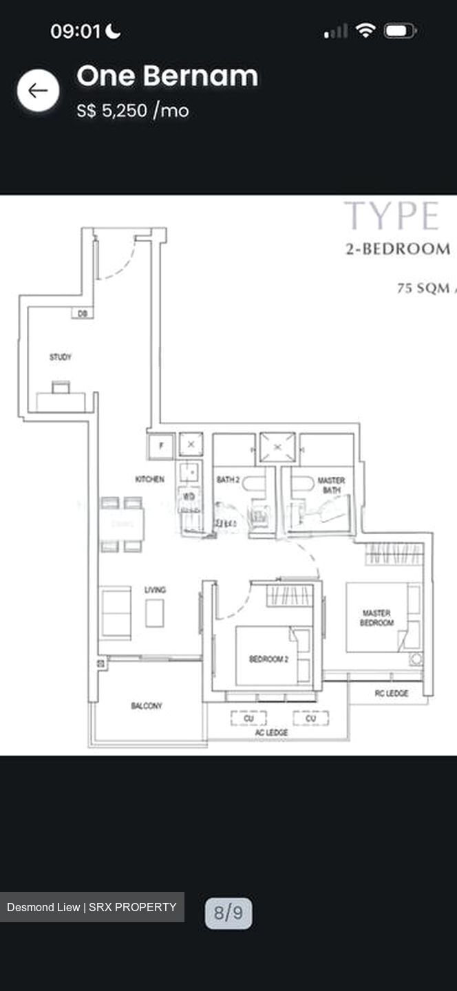 One Bernam (D2), Apartment #523674211